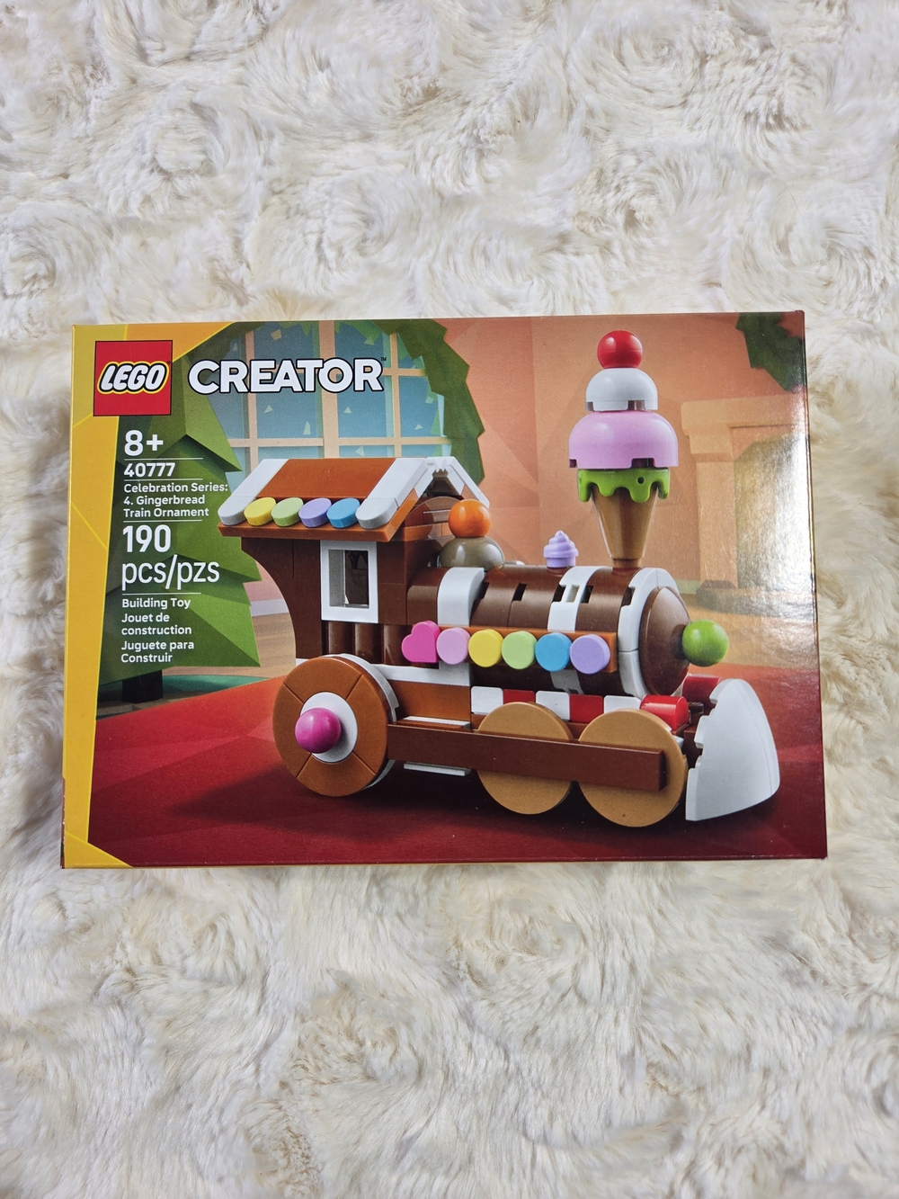 LEGO Creator - Celebration Series Gingerbread Train Ornament # 40777 -New In Box